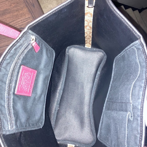 Coach Shoulder Bag - Black/Tan - Picture 2 of 7